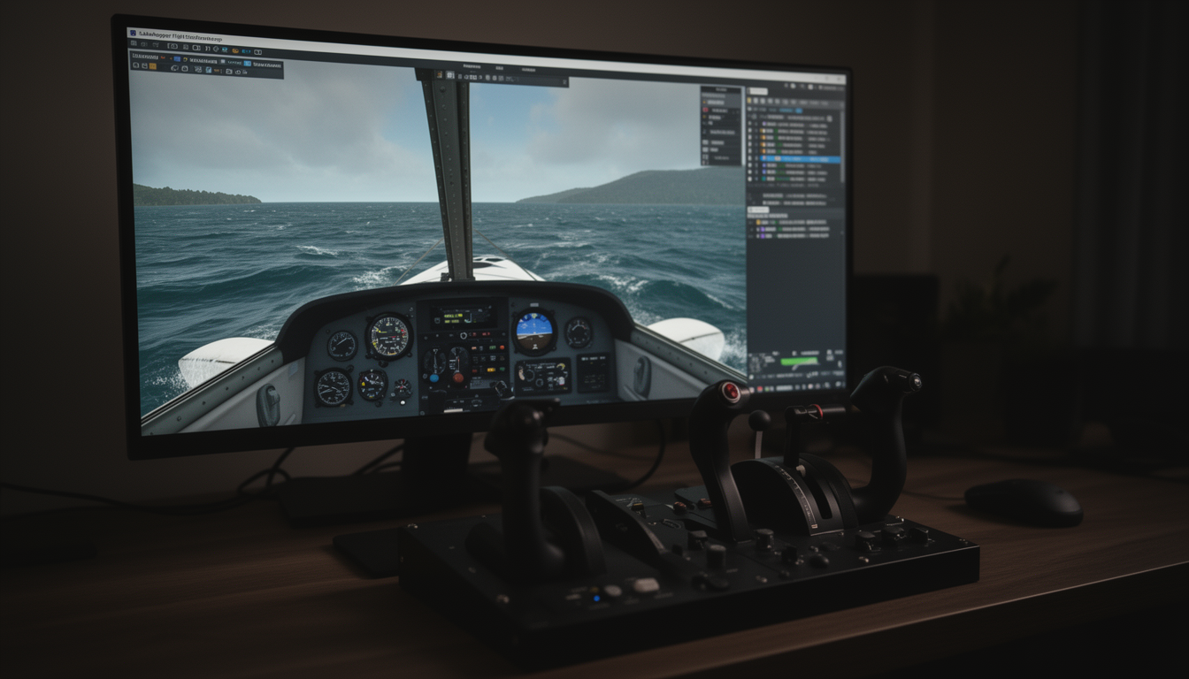 Lakehopper: реалистичный симулятор гидросамолетов с поддержкой Linux вышел в ранний доступ