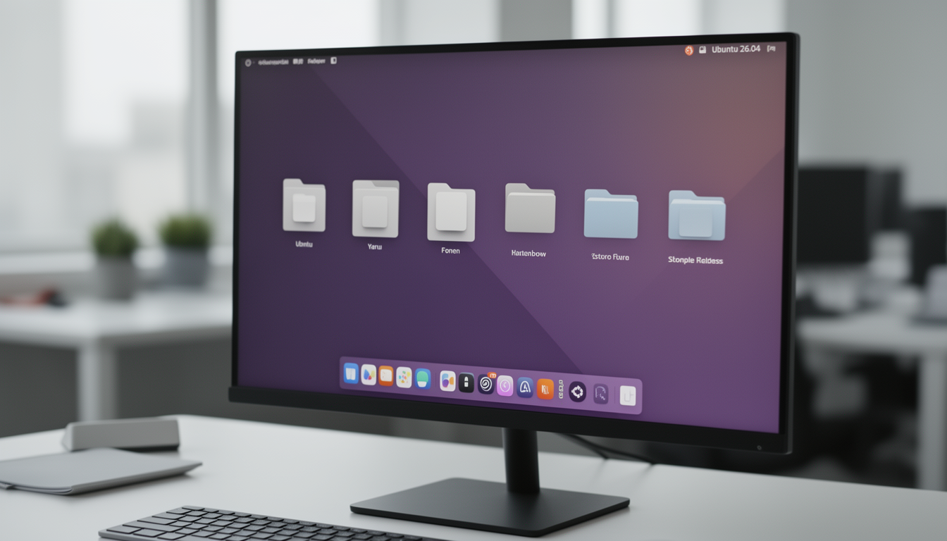 Ubuntu 26.04: новые иконки папок, непрозрачный Dock и отказ от кастомного кода в теме Yaru