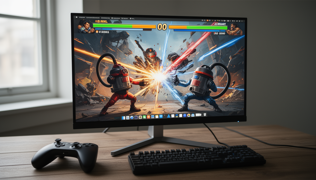 Roombattle: хаотичный файтинг с пылесосами вышел на Linux с нативной поддержкой