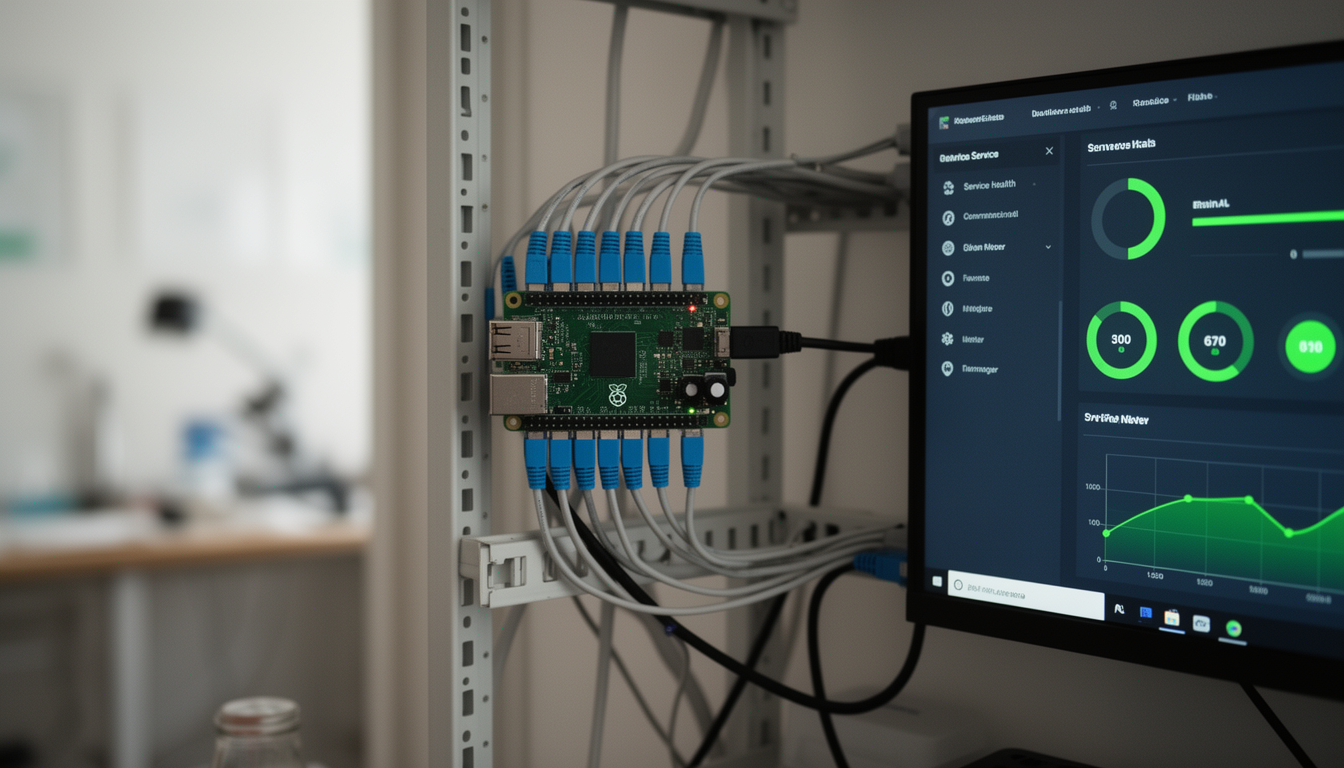 Raspberry Pi для наведения порядка в домашней лаборатории: мониторинг, DNS и бэкапы
