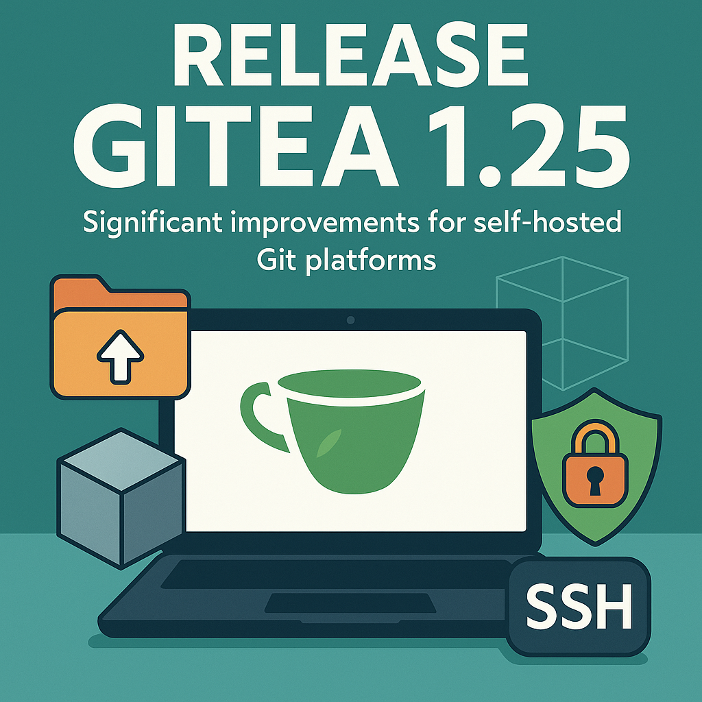 Gitea 1.25: Ключевые обновления для эффективного Git-хостинга