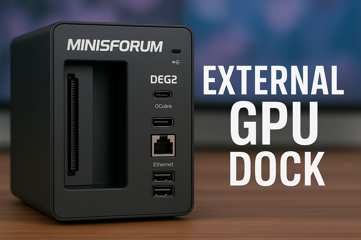 MINISFORUM DEG2: революция в внешних GPU для компактных ПК