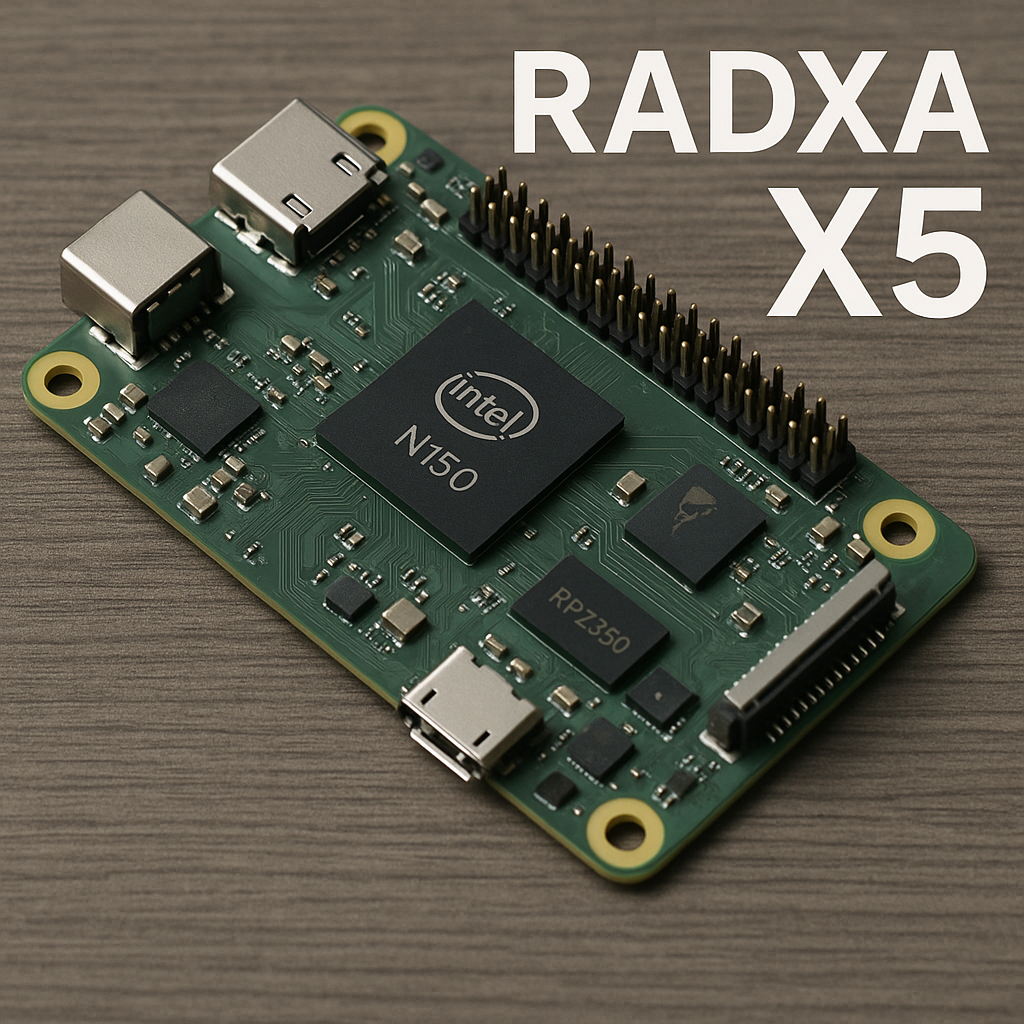 Radxa X5: Эволюция компактных SBC на базе Intel